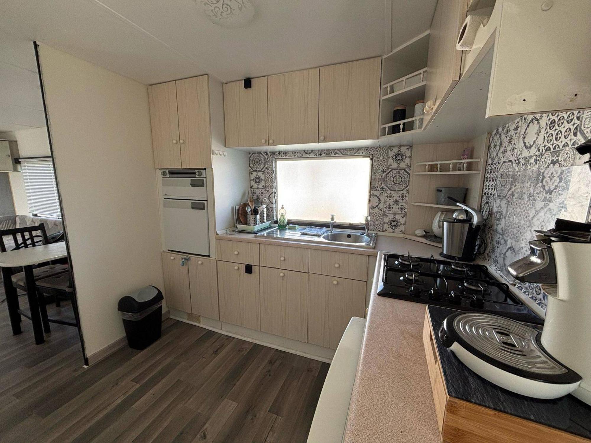 Mobile Home Au Camping New Vennepark Harendijk ภายนอก รูปภาพ